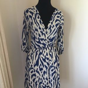 Everly faux wrap dress